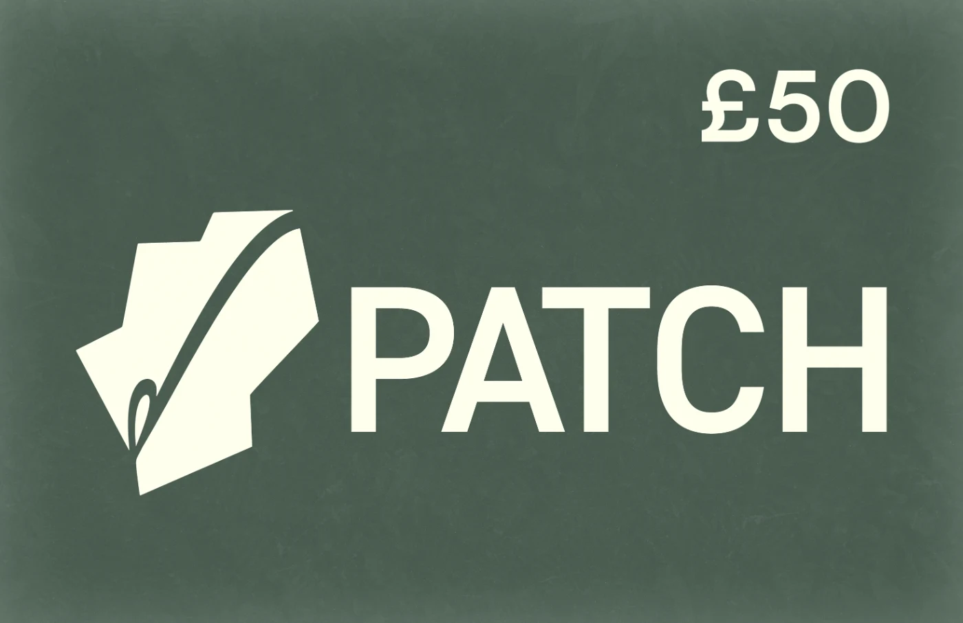 Patch e-gift card for £50
