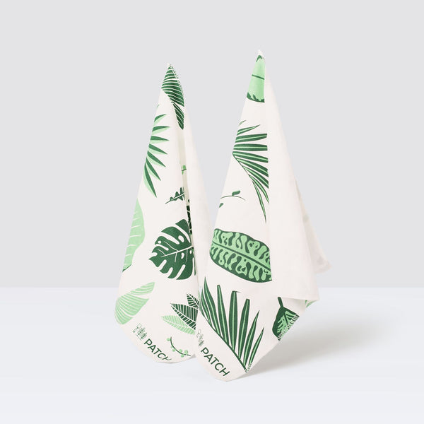 Dust cloths for plant leaves